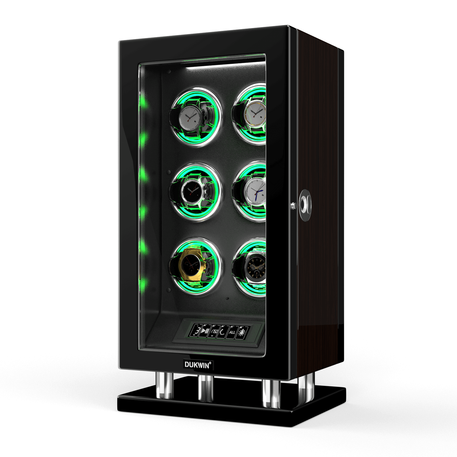 Special Edition - 6 Watch Winder with Upgraded Fingerprint Entry