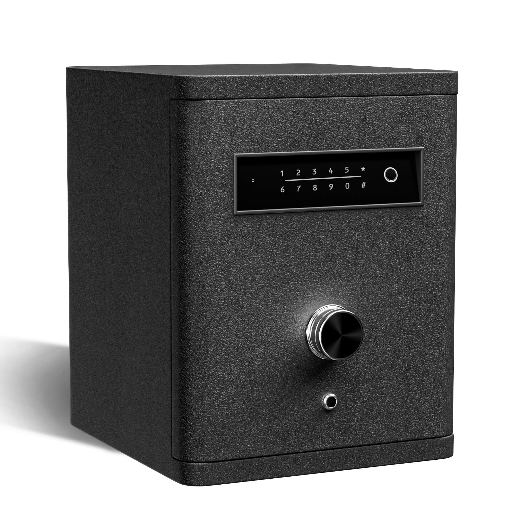 Heavy-Duty 9 Watch Safe – Full-Steel with Digital Keypad Lock & Fingerprint Access & Integrated Storage Drawer