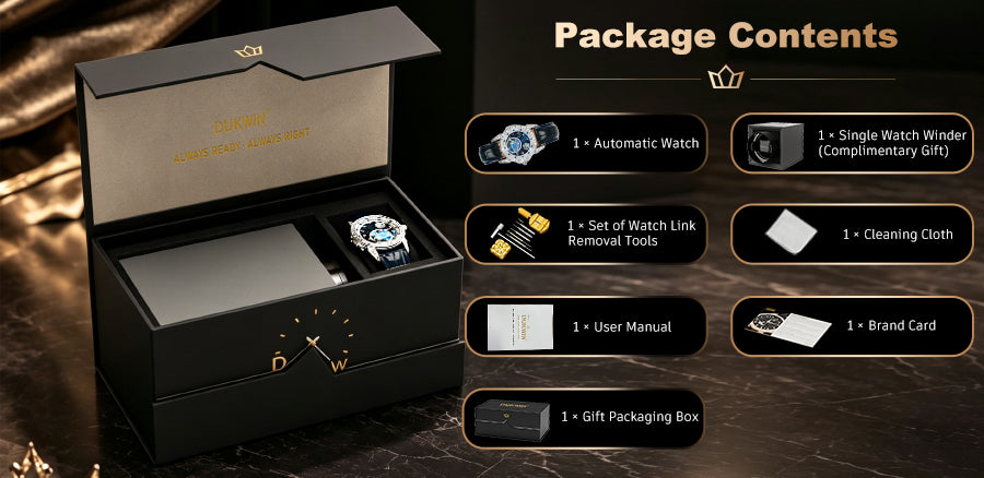 Why We Include a Free Precision Winder With Every Watch We Make？
