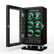 6 Watch Winder with Upgraded Fingerprint Entry RGB Light LCD Remote Control Mabuchi Motors