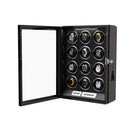 12 Watch Winder for Automatic Watches LCD Remote Control Quiet Mabuchi Motors Large Rotator