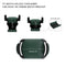 Single Watch Winder for Automatic Watches Vegan Leather Quiet Mabuchi Motors for Travel-Green