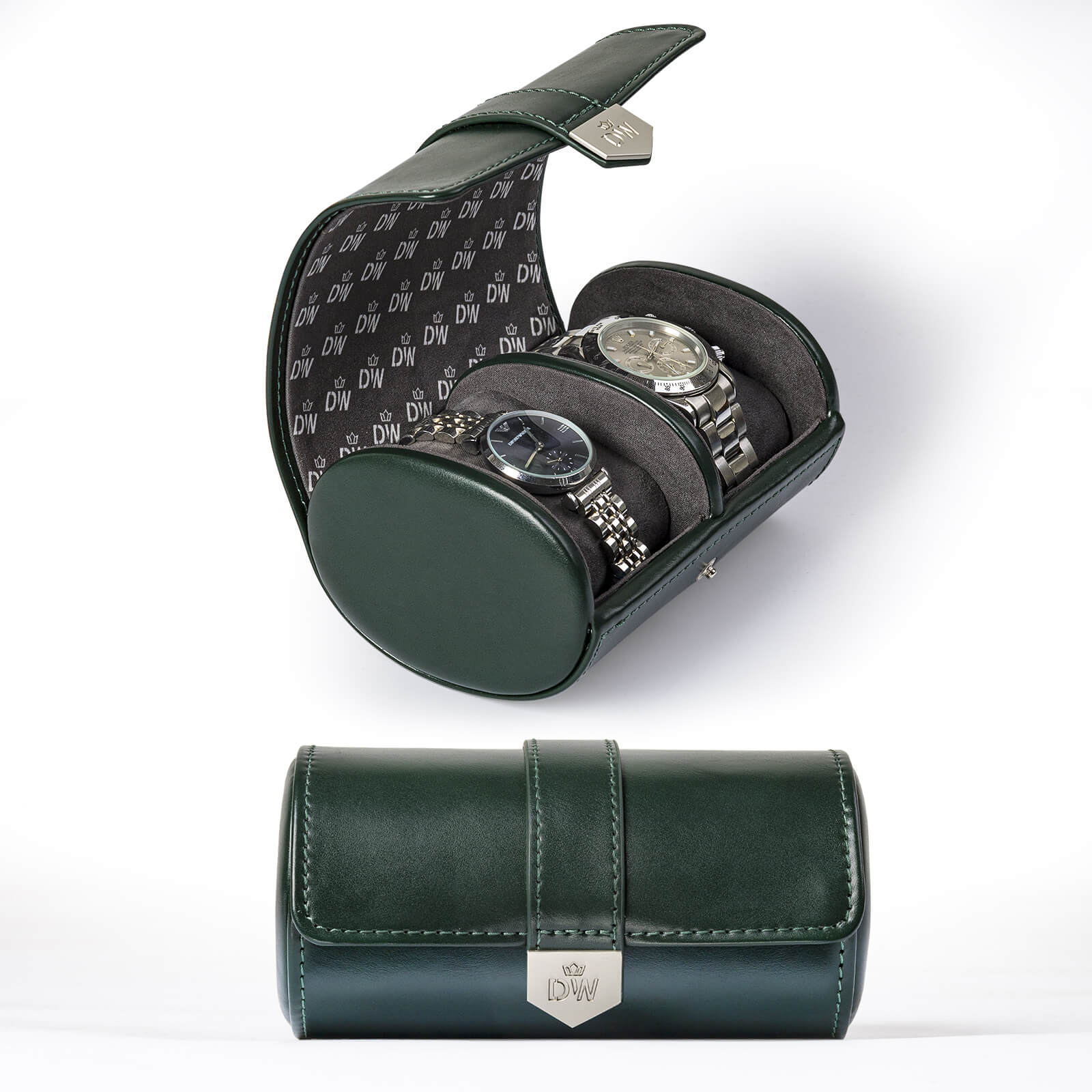 6 + 6 caricaorologi con vani aggiuntivi Aurora Blue Light