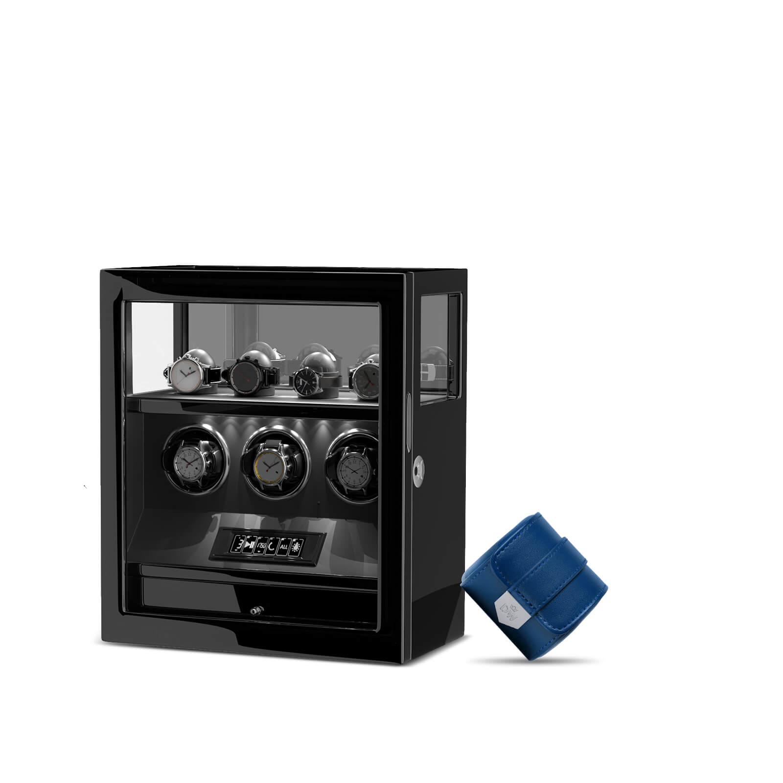 Limited Edition Gift Set: Fingerprint 3 Watch Winder + Vegan