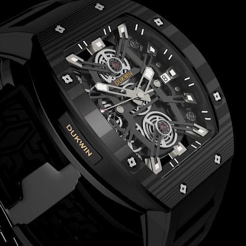 Mecha Primus - Full Skeleton Automatic Mechanical 8215 Men’s Sport Watch