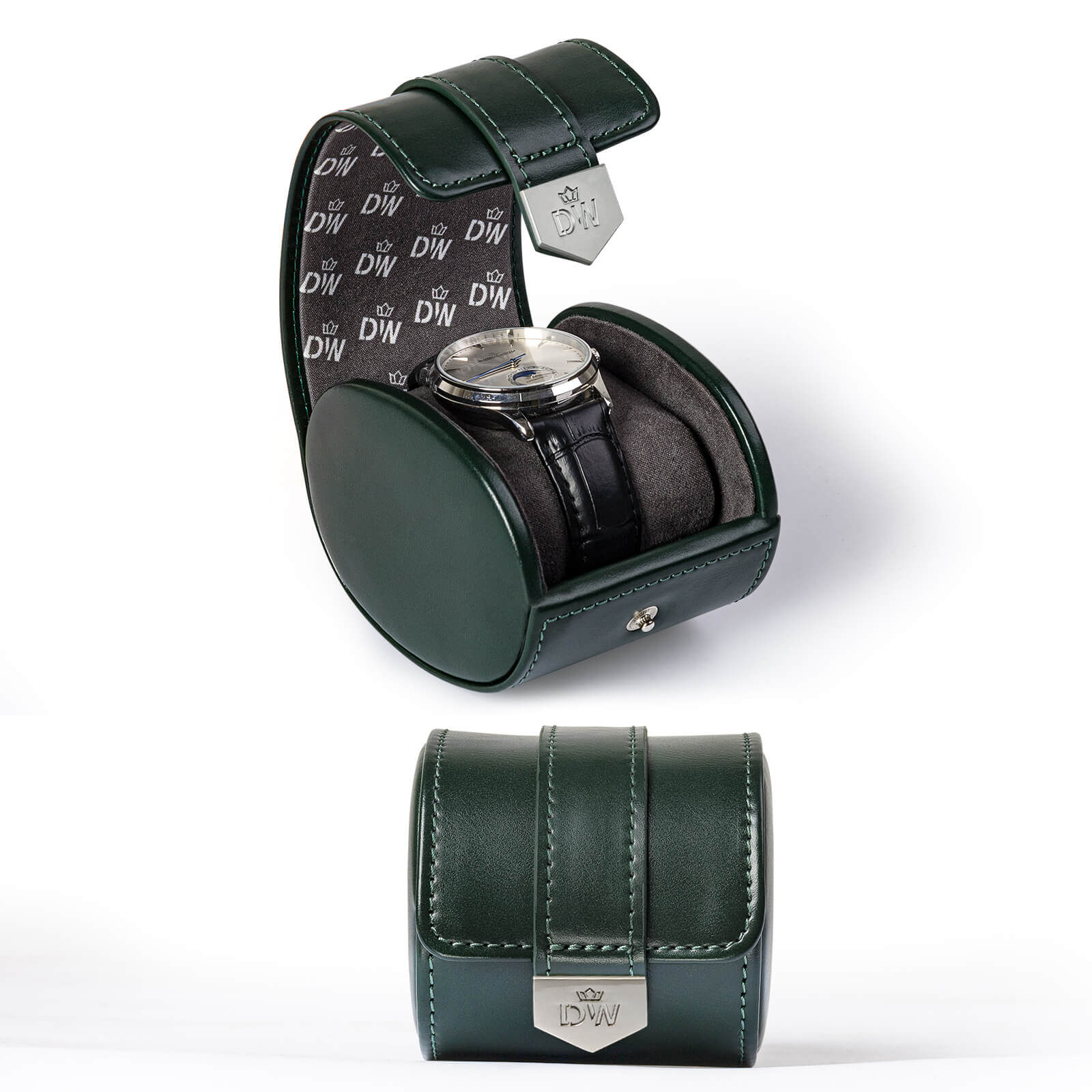 6 + 6 caricaorologi con vani aggiuntivi Aurora Blue Light