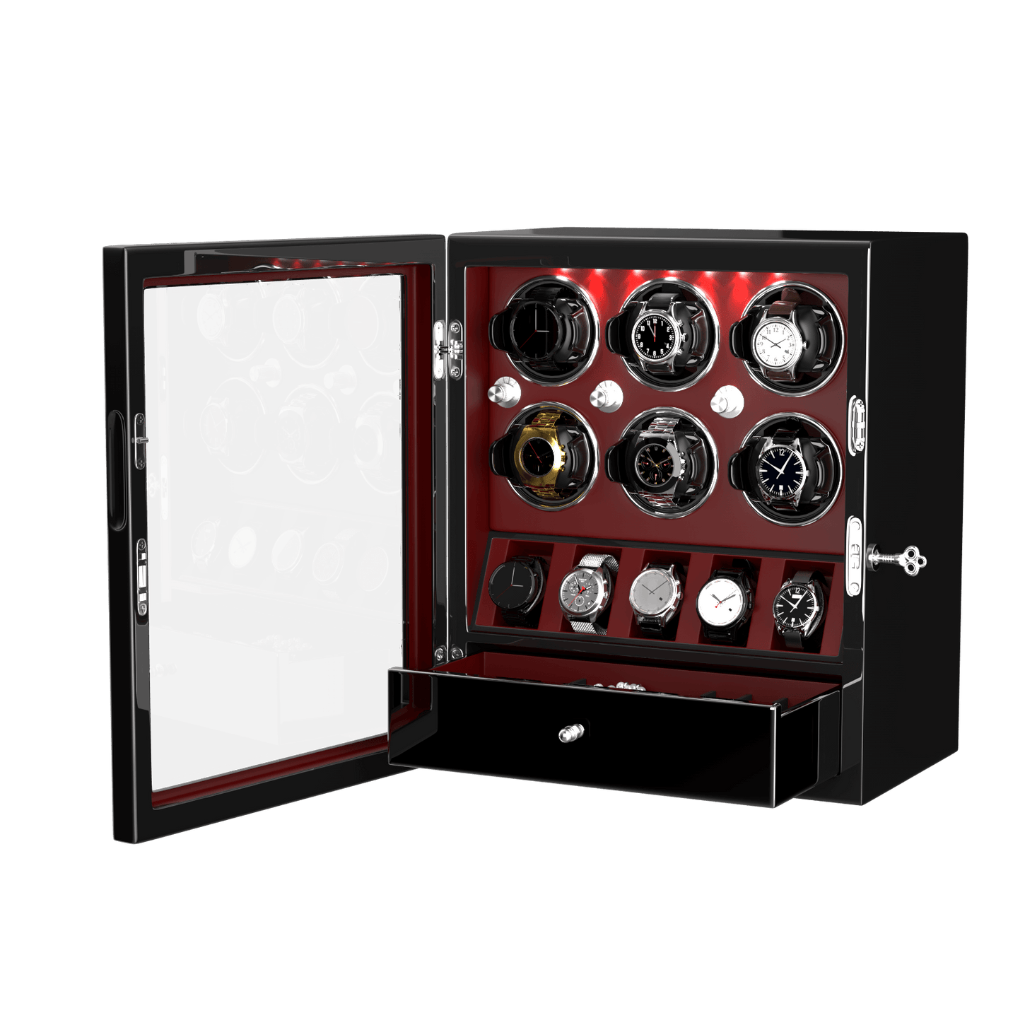 DUKWIN丨Best Automatic Watch Winder/Rotator, Automatic Watch Box Winder