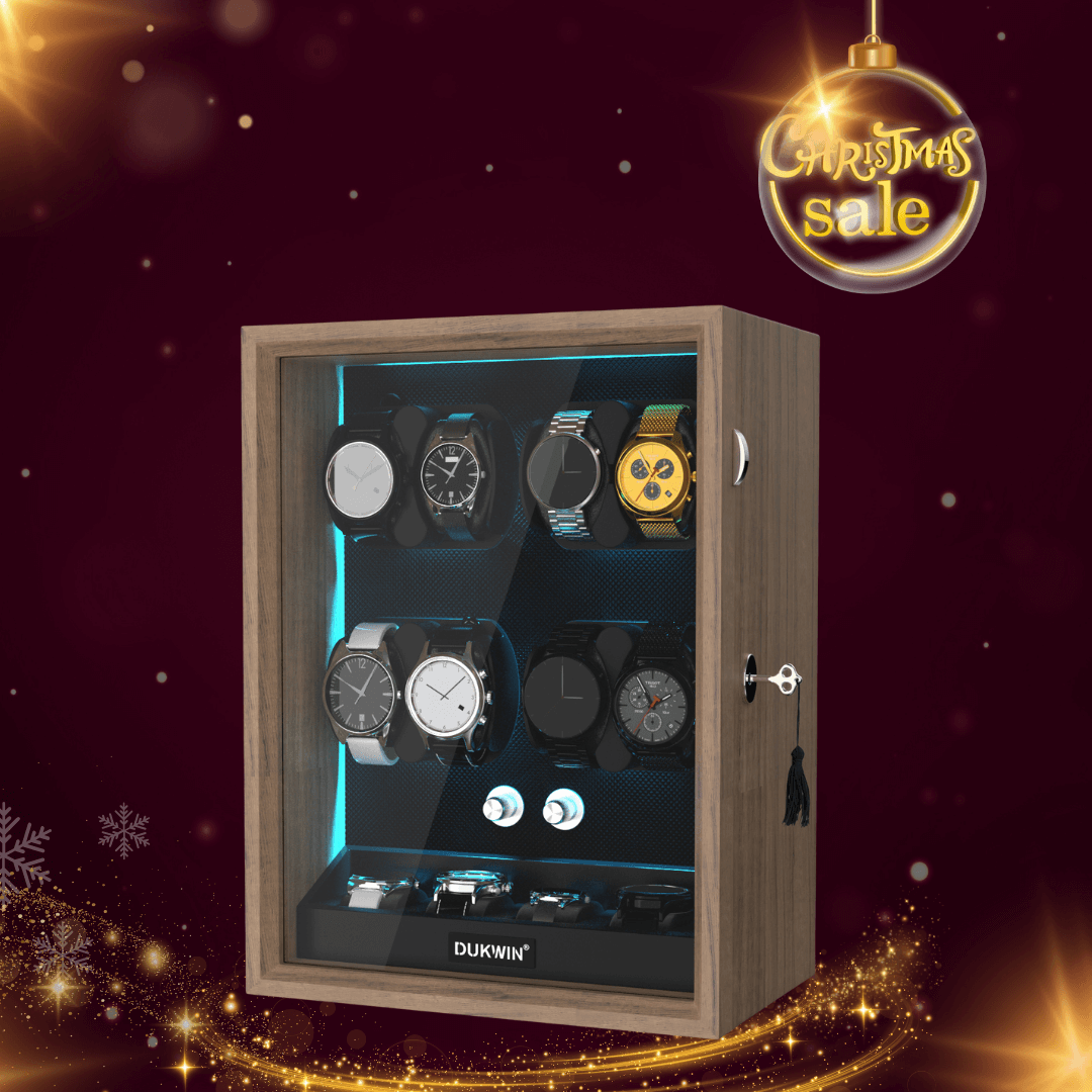 8 + 4 caricaorologi con vani extra Aurora Blue Light Quiet Motors - Grain