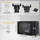 Double Watch Winder for 2 Automatic Watches with Ultra Quiet Mabuchi Motors